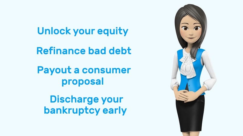 Consumer Proposal or Bankruptcy 1 - Educational Mortgage Videos - How Bad Credit Mortgages Work