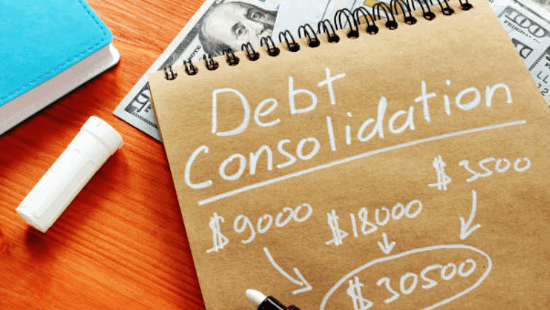 consolidating many debts into one mortgage payment