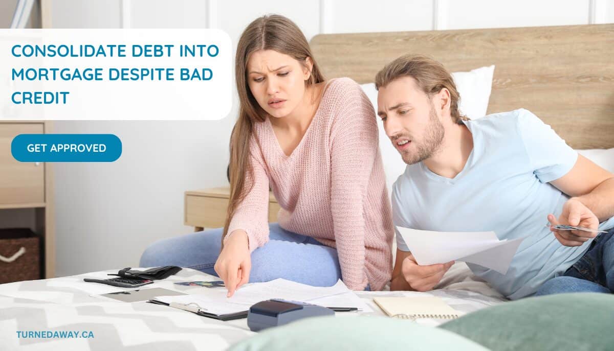 couple with bad credit consolidating debt