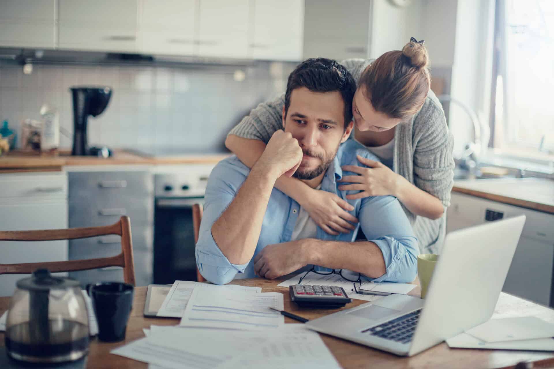 couple into debt 