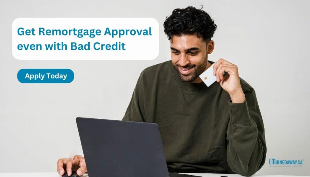 person with bad credit got remortgage approved
