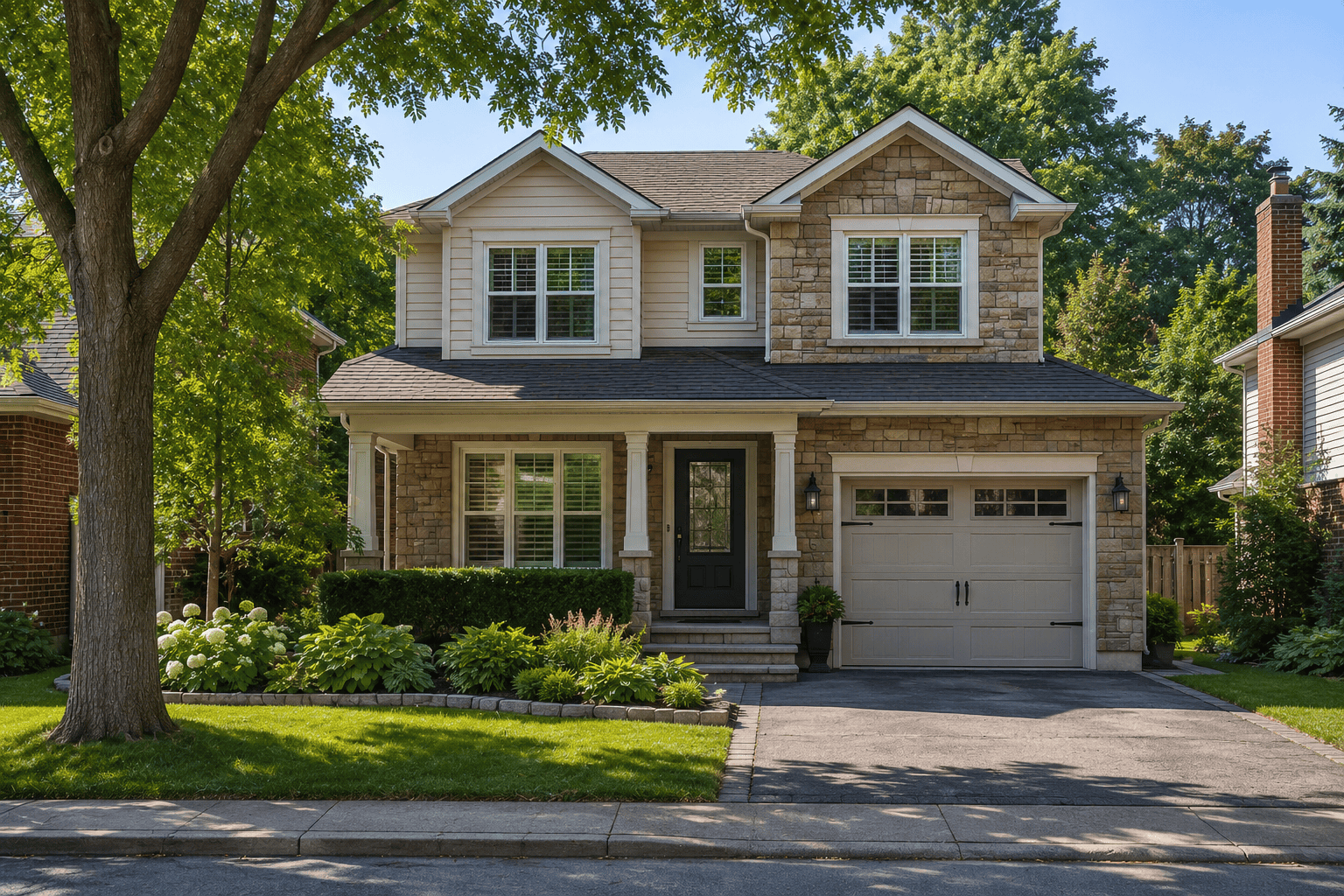 Ontario home representing the removal of judgements and liens from title
