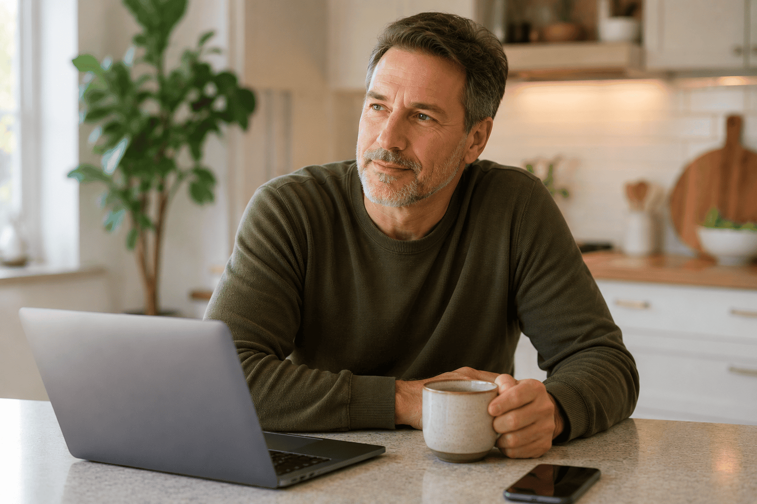 Ontario homeowner reviewing mortgage renewal and switch options